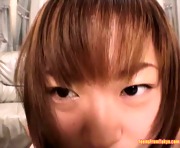 Asian girl on webcam