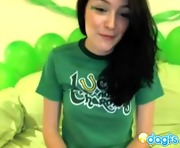 Irish emo hottie, beer and webcam