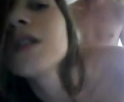 Hot loud teen sucks, fucks and gets a facial on webcam