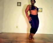 Sensual Black BBW Booty Twerk - Ameman