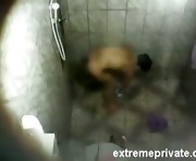 Hidden camera mexican Mom in shower