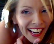 Stunning Blonde masturbates for webcam