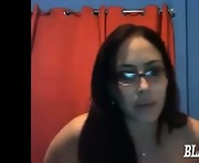 European Webcam Girl In Glasses Mas