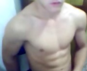 Brazilian hot boy jerking on cam
