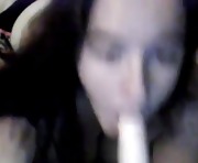 Amateur blowjob and deepthroat with vibrator