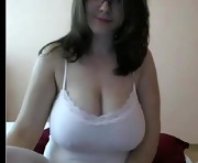 Big tits girlfriend masturbating on webcam