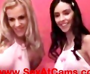 two hot girls on webcam at sexatcams.com