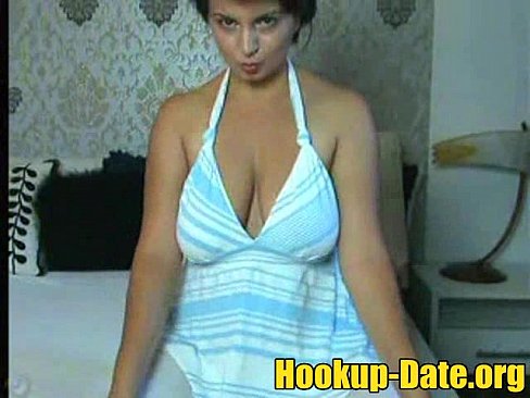 Big tits mature brunette amateur babe on webcam
